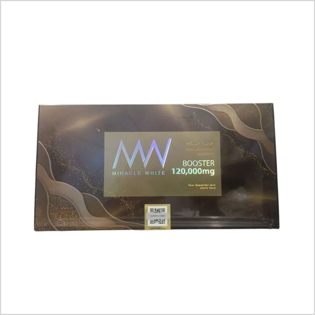 Miracle White Booster 120,000mg – Royal Gold Nano Concentrated Formula