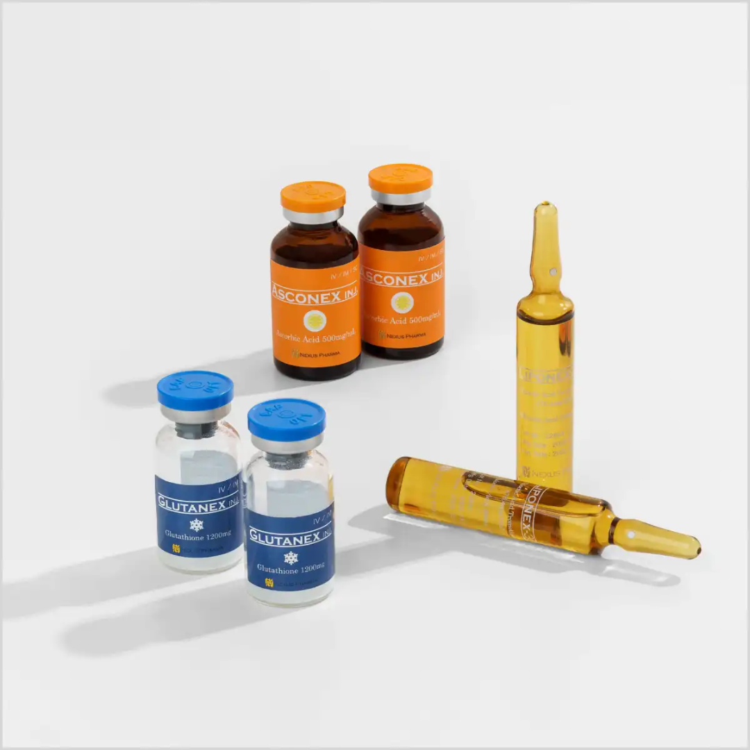 Liponex-300, Asconex & Glutanex – Advanced IV Antioxidant Therapy System