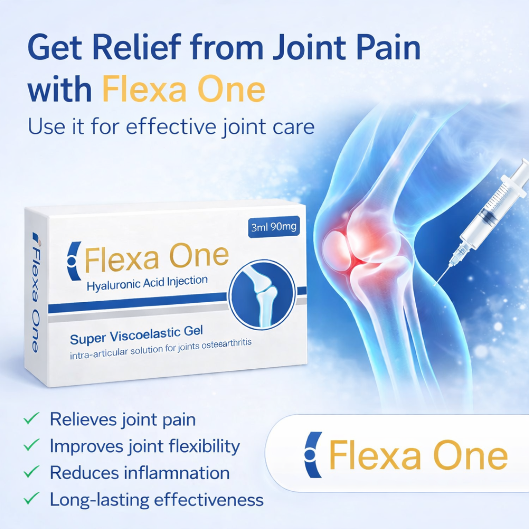 Flexa One 3ml (90mg) – Advanced Hyaluronic Acid Joint Injection